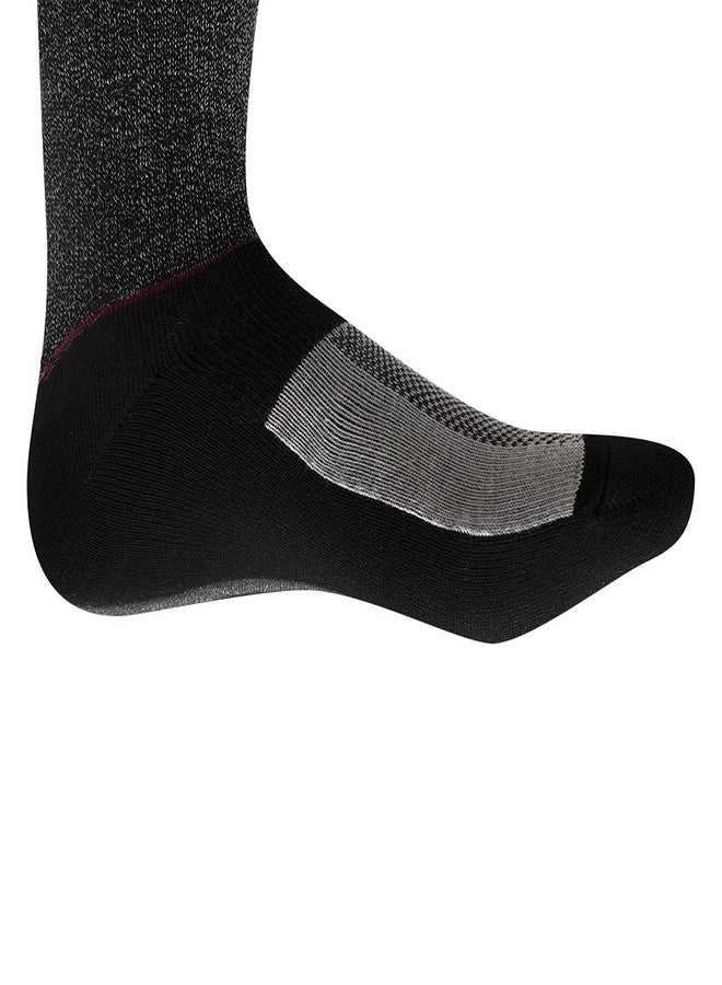 TronX Cut-Resistant Performance Hockey Socks, Moisture Wicking, Full Level 4 Protection (Large-) - Image 5
